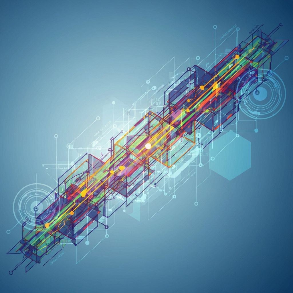 Business growth abstract background