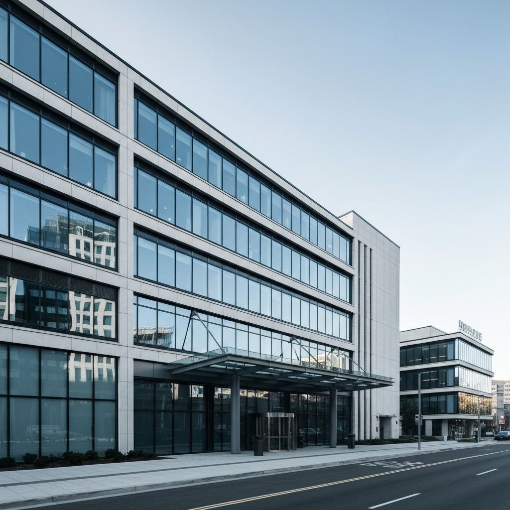 Modern real estate investment property